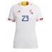 Billiga Belgien Michy Batshuayi #23 Borta fotbollskläder Dam VM 2022 Kortärmad